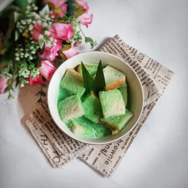 Wedang Roti Cup Wedang Roti Pandan