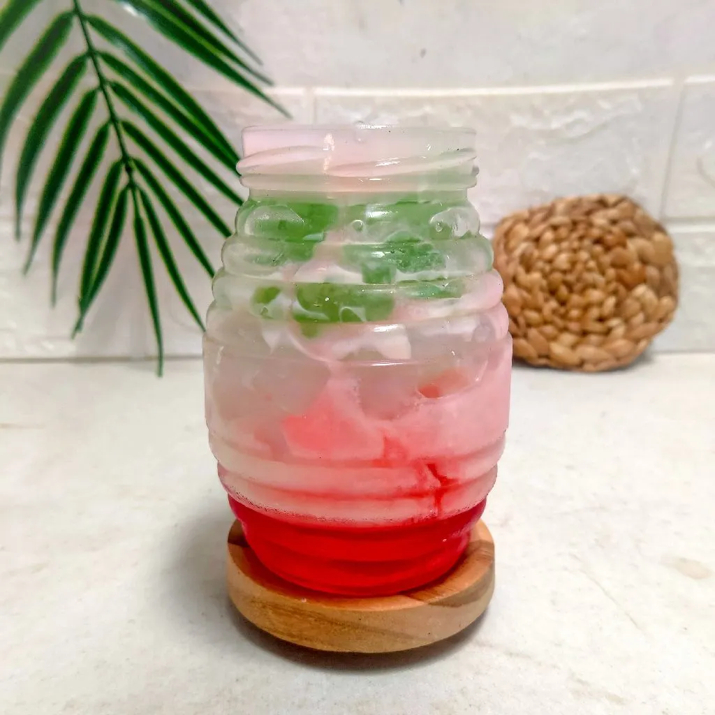 Es Jelly Melon Nata Coco Pandan