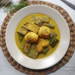 Terong Santan Tahu Telur