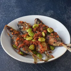 Ikan Kembung Balado Petai