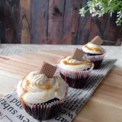 Chocolate Caramel Cupcake