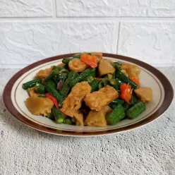 Oseng Kacang Panjang, Bakso, Tempe