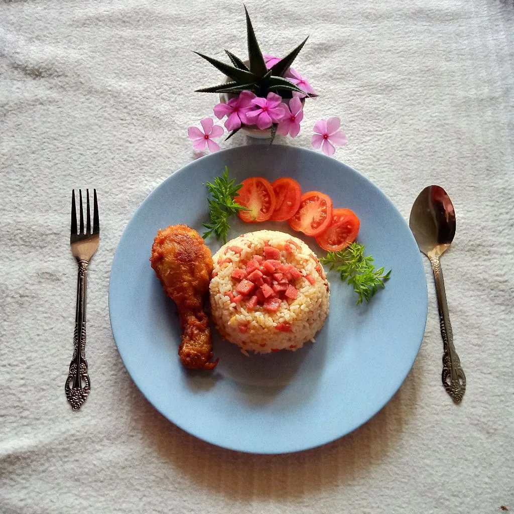 Nasi Goreng Kornet