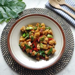 Tumis Tempe Petai