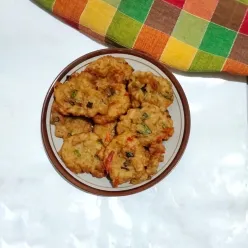 Oncom Goreng Tepung Bumbu Pedas