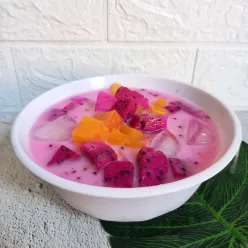 Es Buah Naga Jelly Mangga