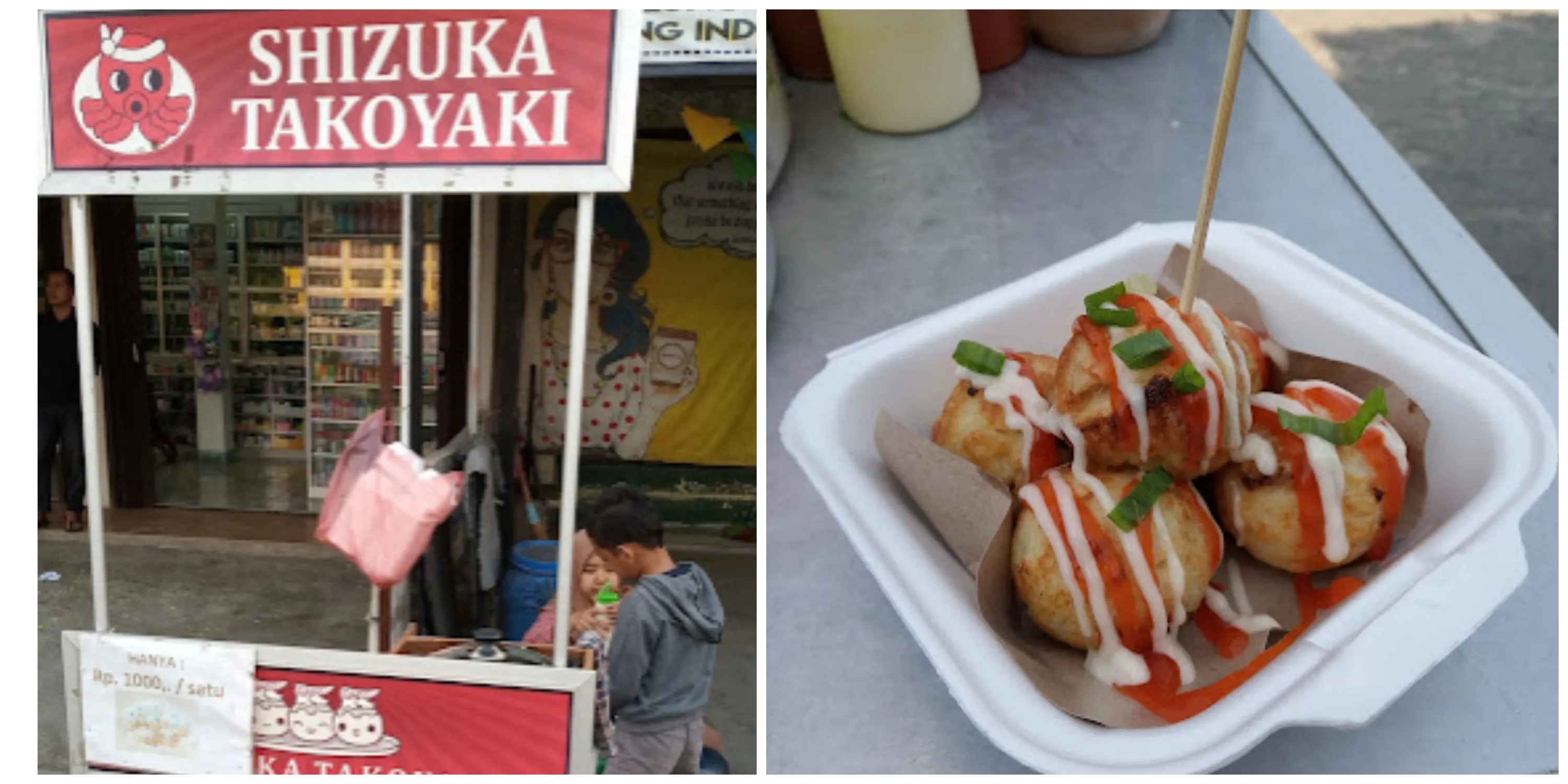 ilustrasi franchise Shizuka Takoyaki