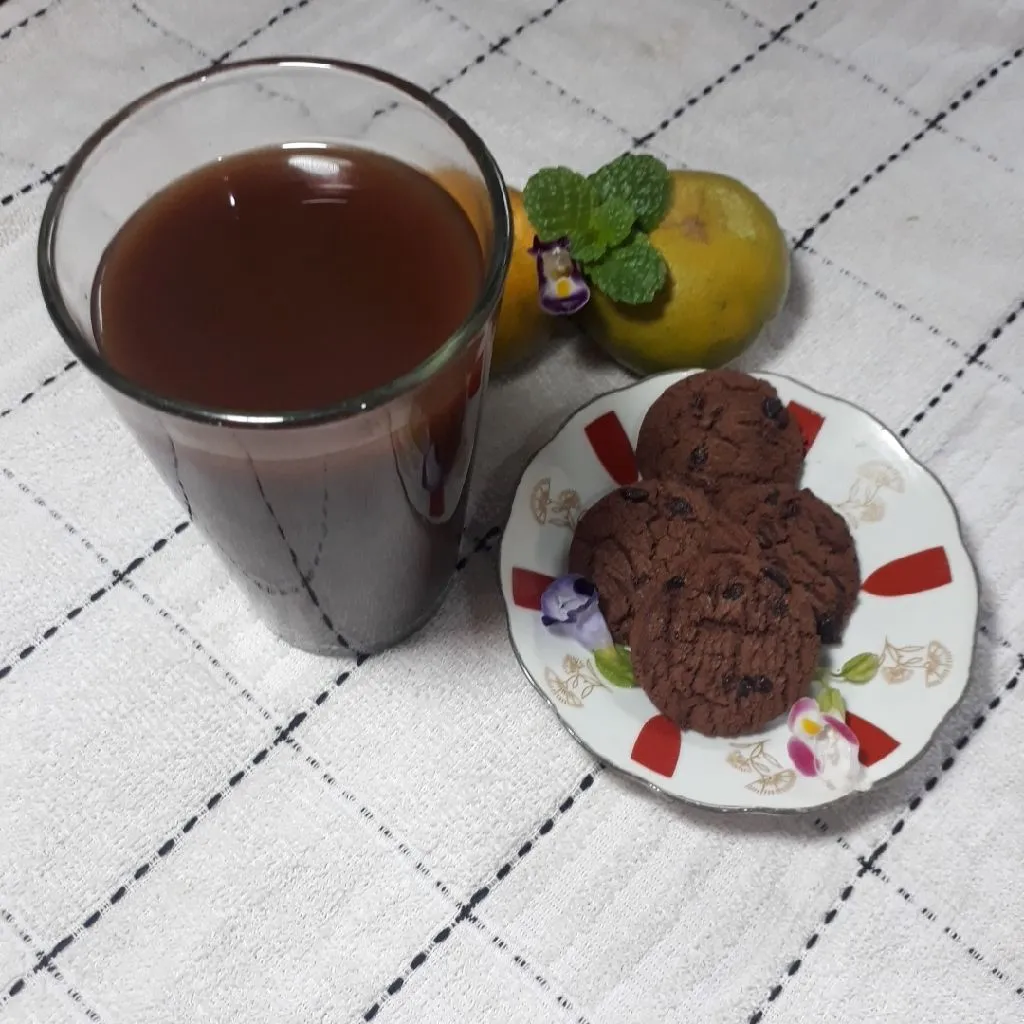 Cokelat Jeruk Hangat