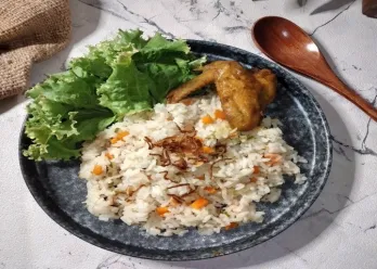 Nasi Gurih Komplit