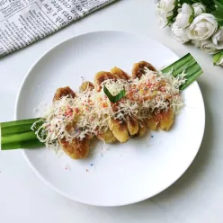 Pisang Penyet Keju