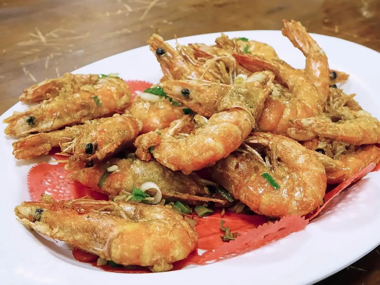 udang goreng dengan bumbu telur asin