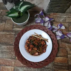 Tumis Cumi Cabai Hijau