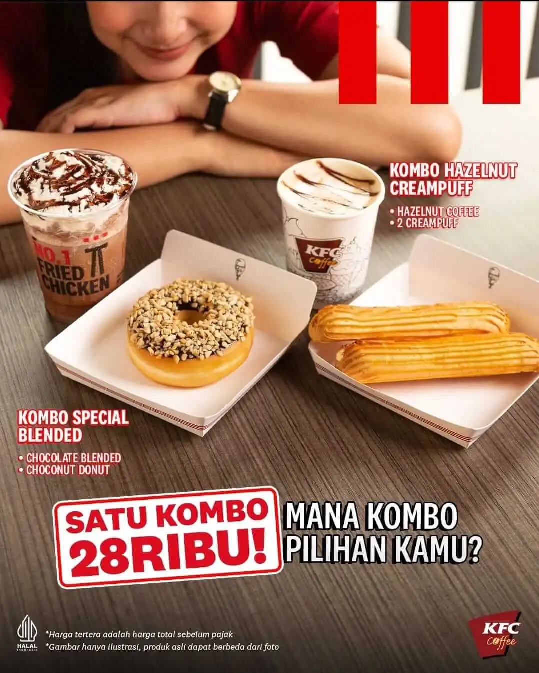 Creampuff dan makanan lainnya