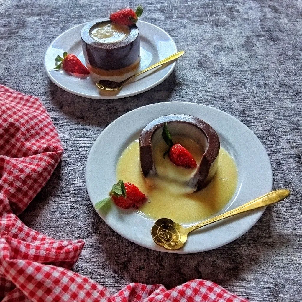 Coklat Vanila Pudding