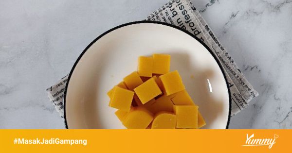 Lodeh santan labu kuning yang siap disajikan