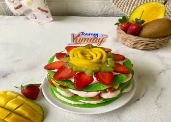 Fruity Pandan Pancake