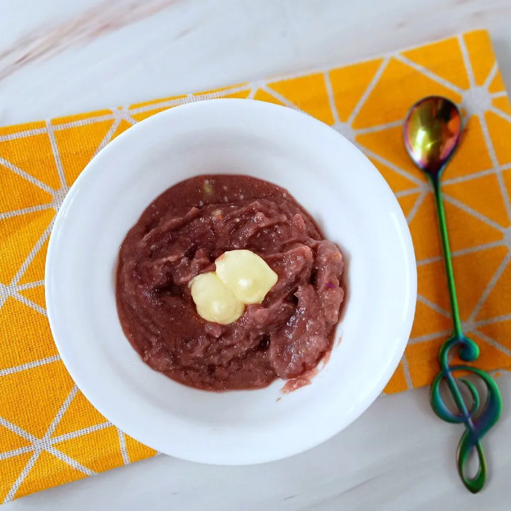 Bubur MPASI Ubi Ungu Alpukat