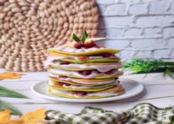 Fruity Pandan Pancake