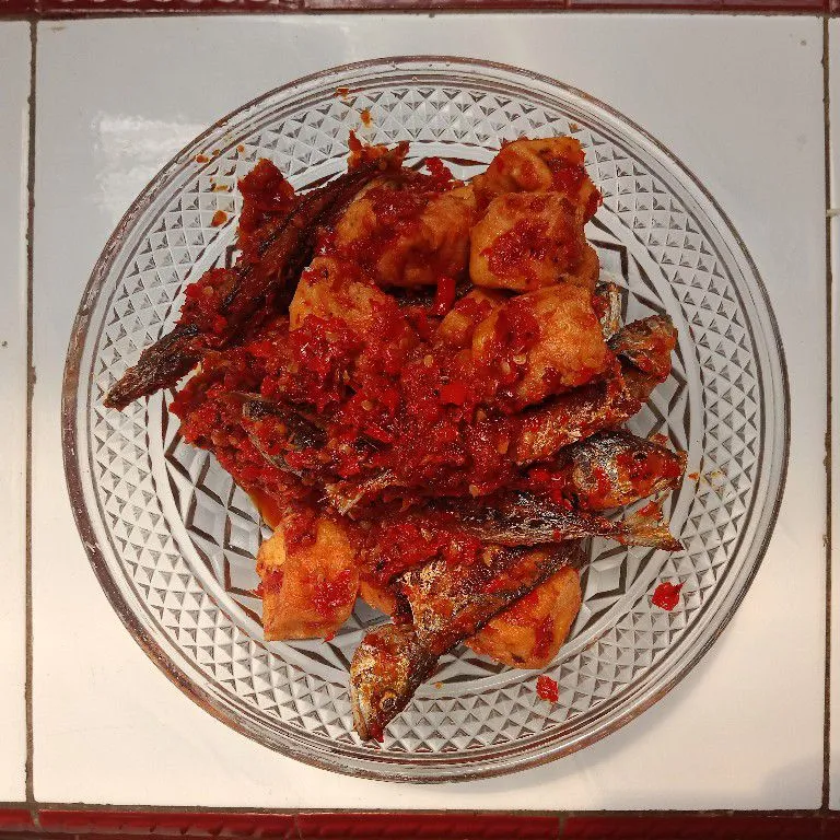 Ikan Kembung Tahu Balado