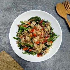 Tumis Kangkung Teri Medan