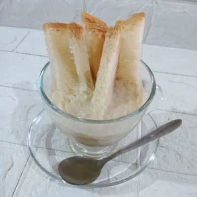 Wedang Roti Cup Wedang Roti Sereal Jahe