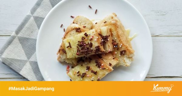 Resep Roti Panggang Choco Sprinkle Sederhana Rumahan di Yummy App