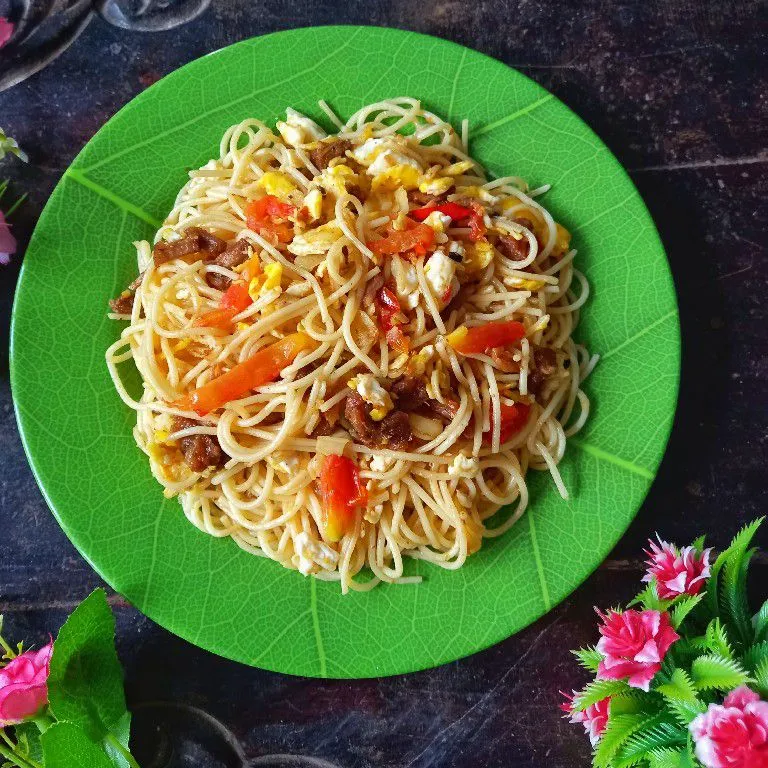 Spaghetti Telur Tomat