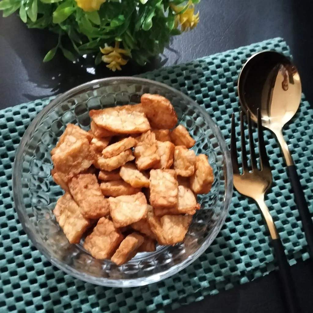 Tempe Goreng Telur