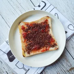Roti Panggang Choco Strawberry