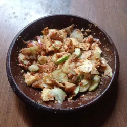 Rujak Timun Nanas Apel