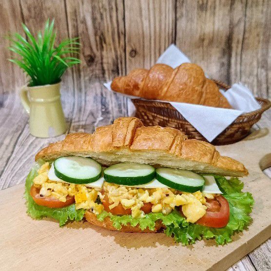 Resep Sandwich Croissant Sederhana Rumahan di Yummy App