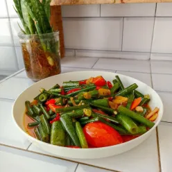 Tumis Bunga Prei