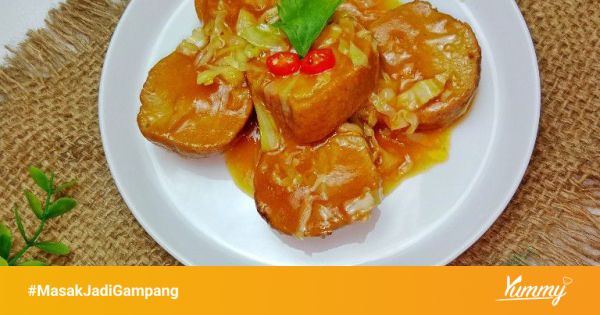 Bahan-bahan untuk membuat galantin saus pedas manis