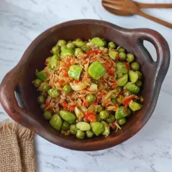 Sambal Pete Teri Cepokak