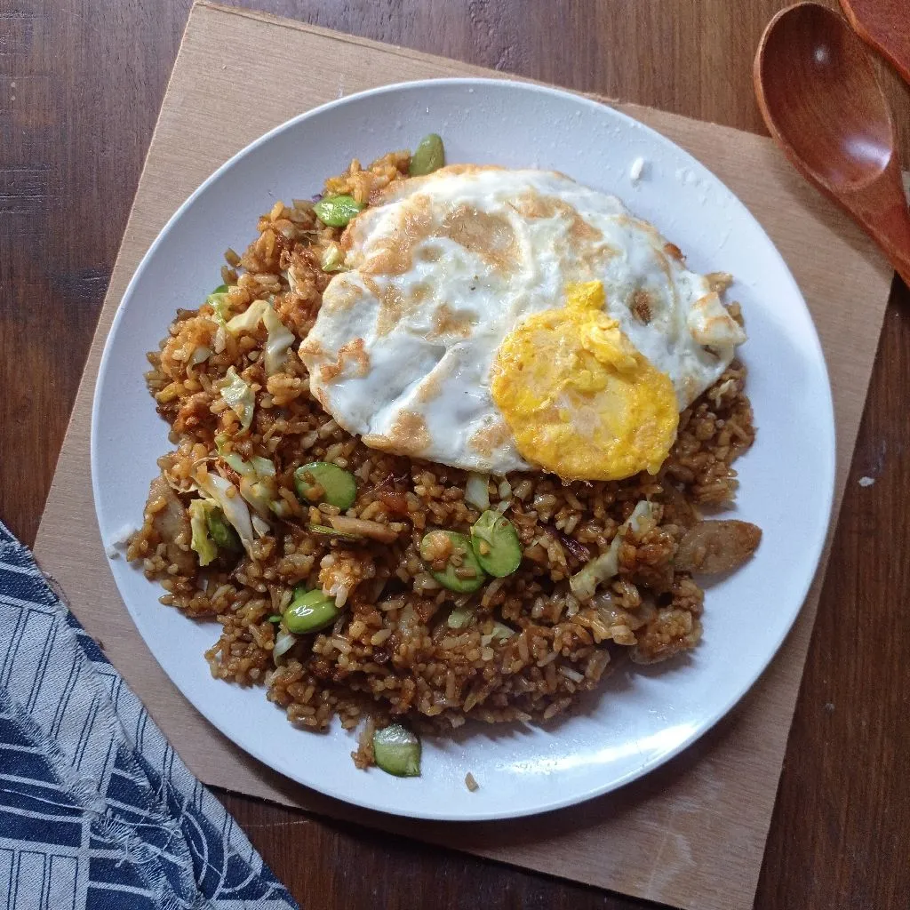 Nasi Goreng Bakso Pete