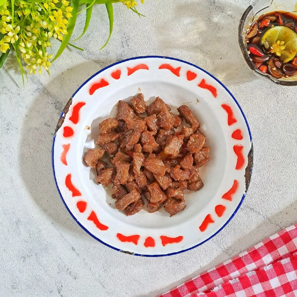 Sate Kambing Goreng Sambal Kecap
