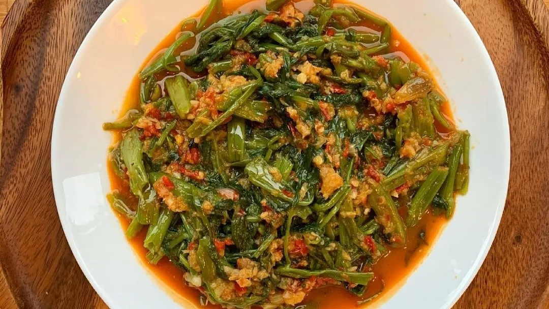 tumis kangkung belacan