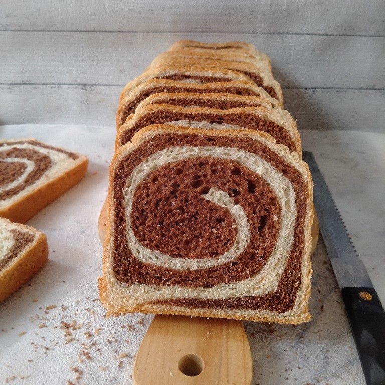 Resep Chocolate Swirl Loaf Bread Sederhana Rumahan di Yummy App