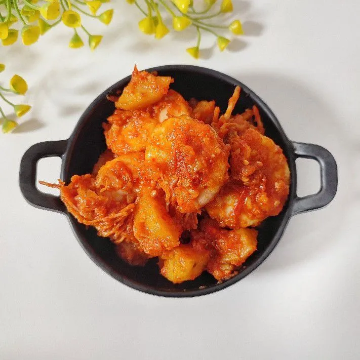 Udang Sambal Kentang