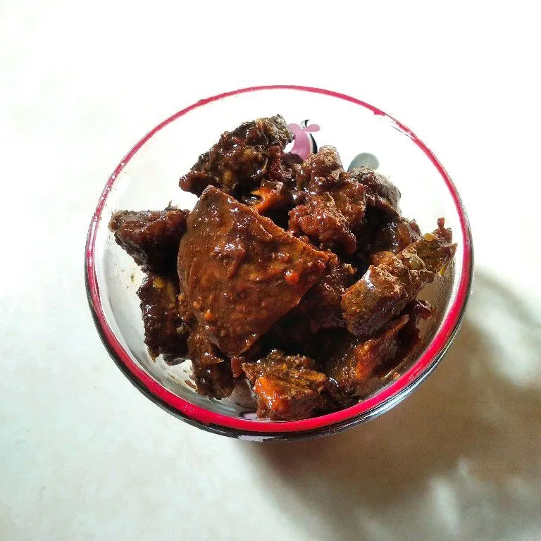 Jeroan Sapi Masak Kecap