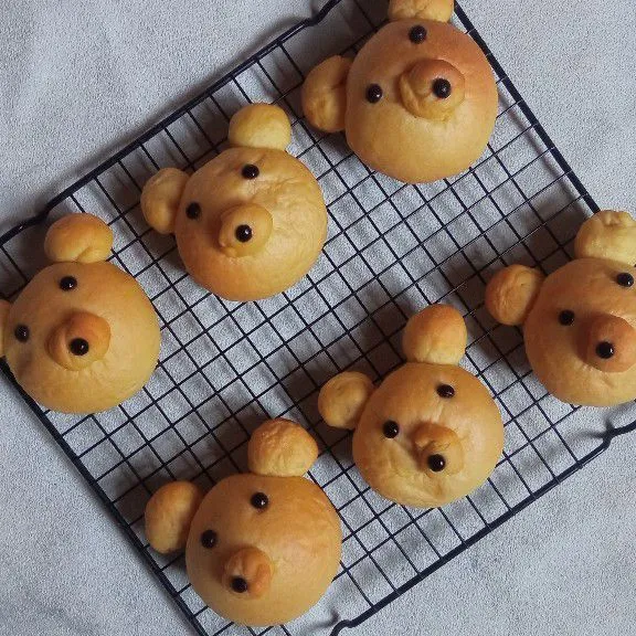 Bear Bread Custard#KURCEPCEMILANANAK