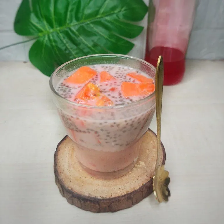 Es Pepaya Sirup Coco Pandan