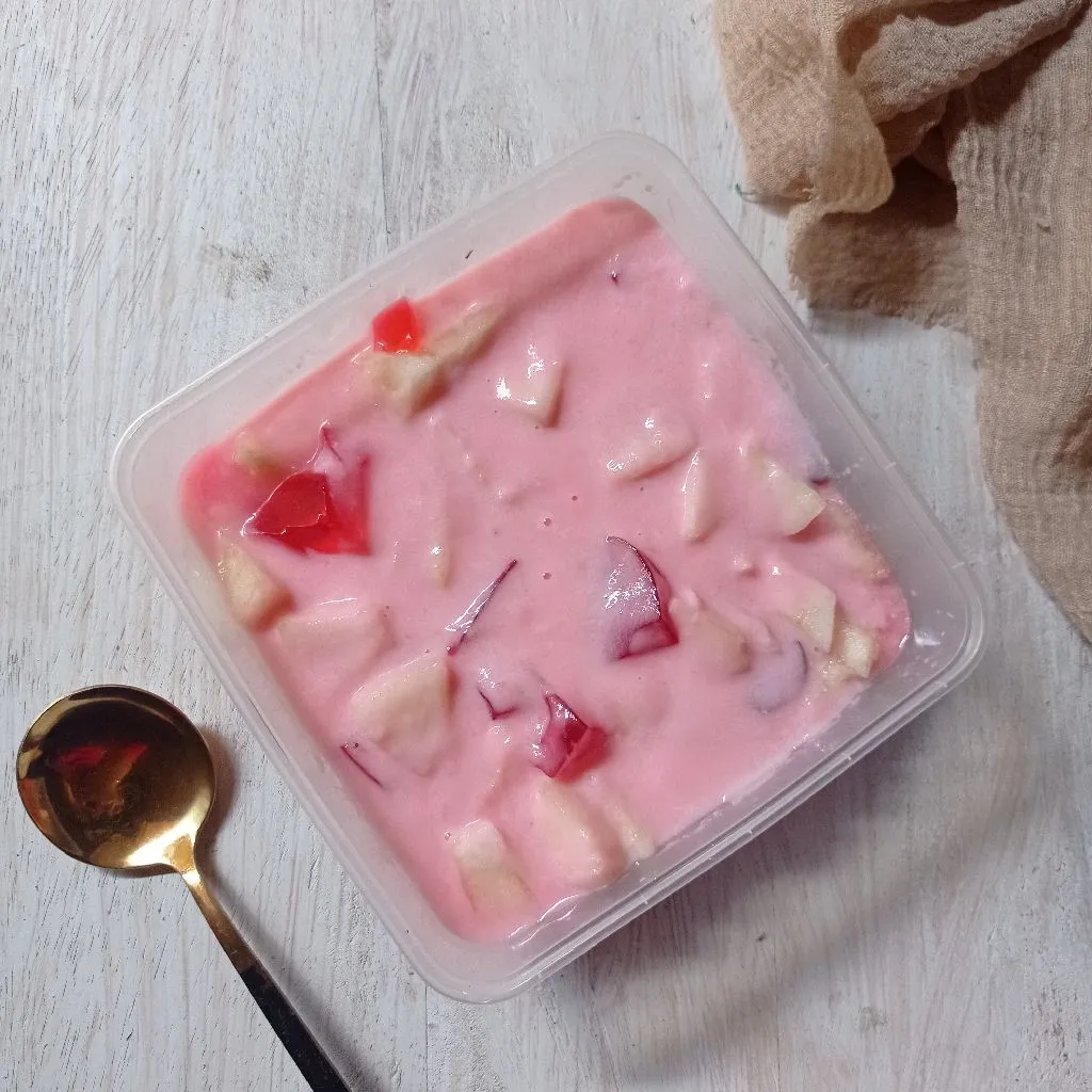 Jelly Buah Vla Strawberry #KURCEPCEMILANANAK