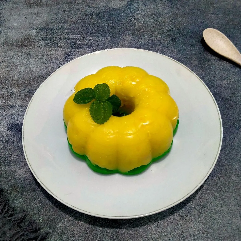 Pudding Jagung Maizena 2 Layer #KURCEPCEMILANANAK