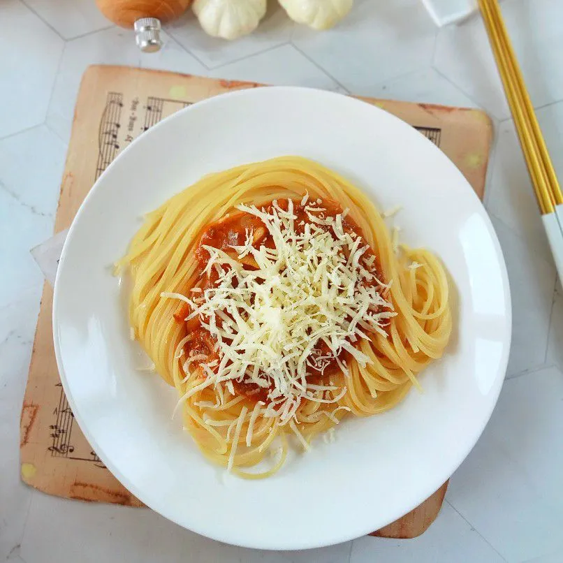 Cheese Spaghetti Bolognese