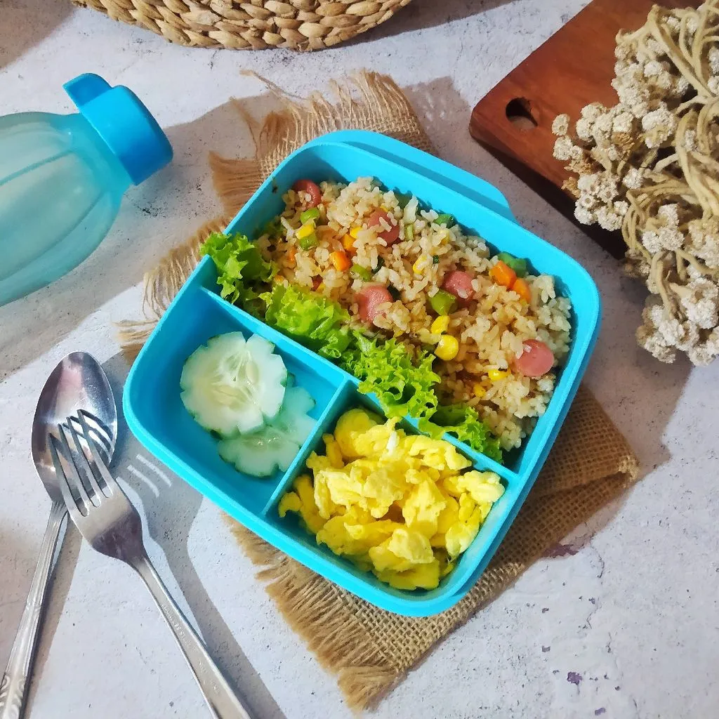 Nasi Goreng Warna-Warni