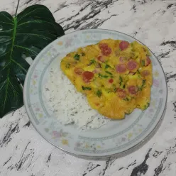 Telur Dadar Polkadot