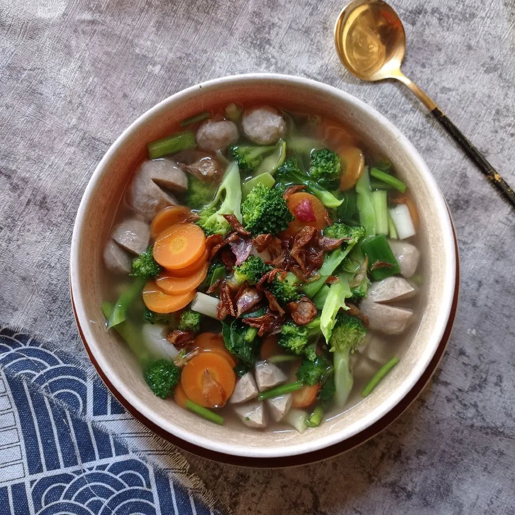 Resep Sop Bakso Brokoli Sederhana Rumahan Di Yummy App