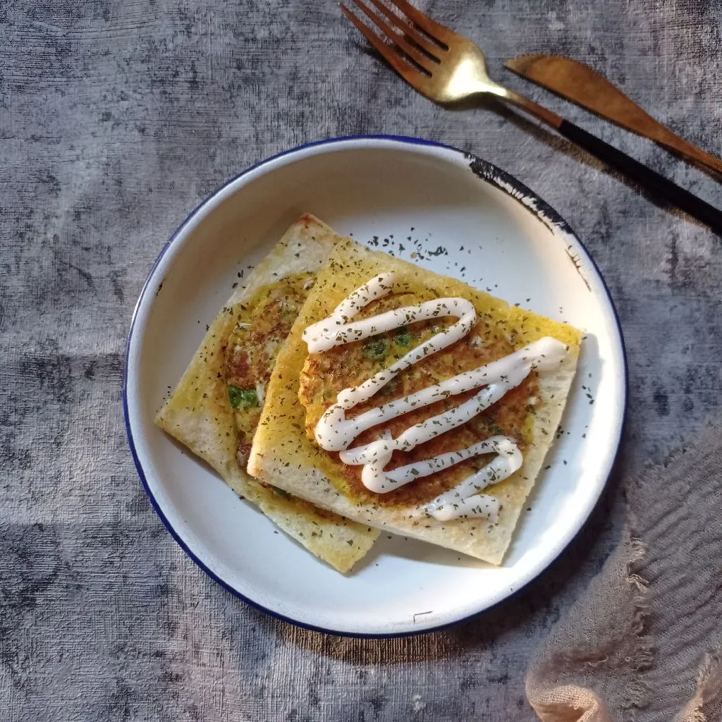 Quiche Telur Sayuran Roti Tawar #KURCEPCEMILANANAK