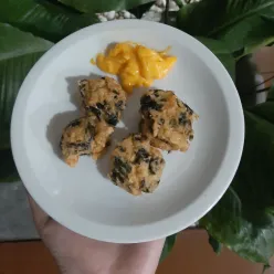 Bola Ayam Tahu Daun Singkong #KURCEPCEMILANANAK